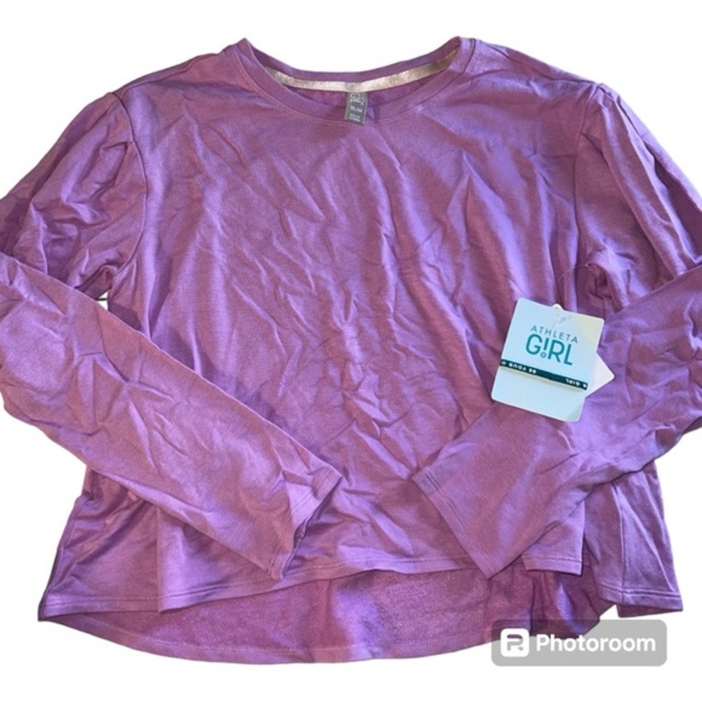 Athleta Girls Full Heart Pullover Size 14 NWT